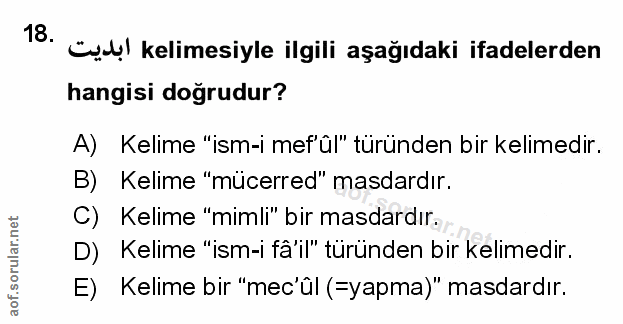 Soru 18