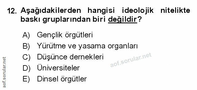 Soru 12