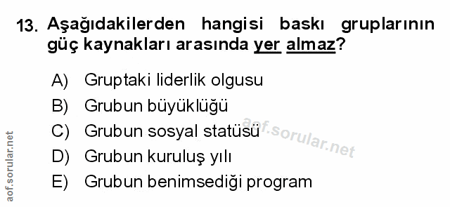 Soru 13