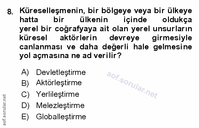 Soru 8