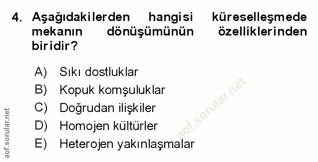Soru 4