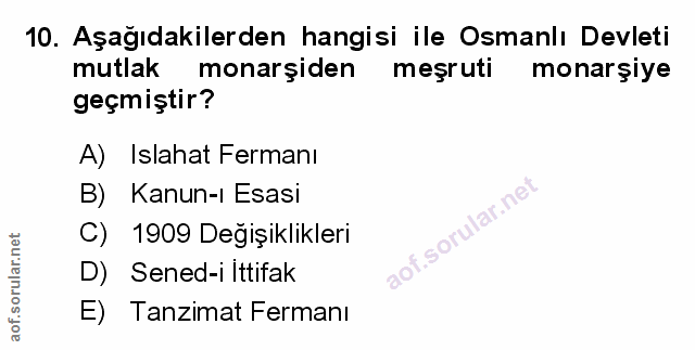 Soru 10
