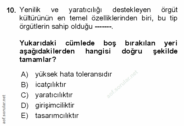 Soru 10
