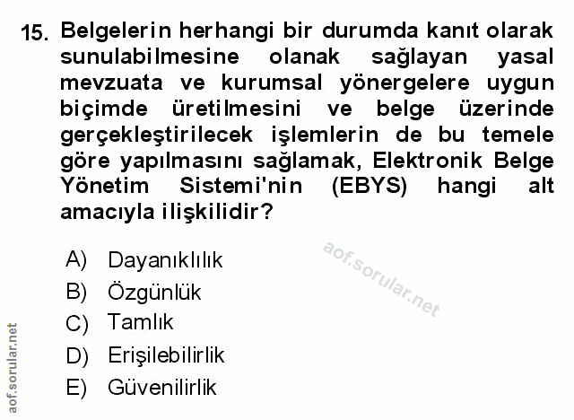 Soru 15