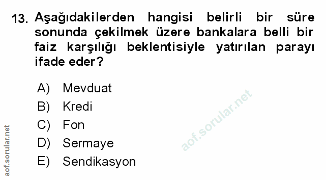 Soru 13
