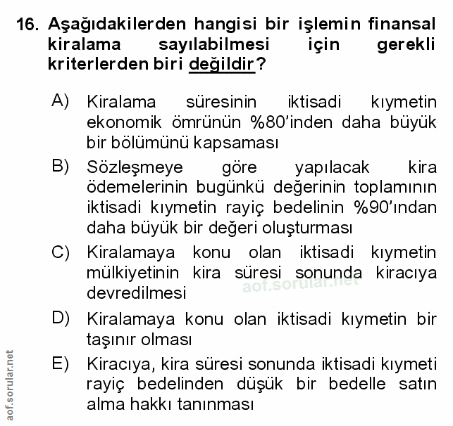 Soru 16