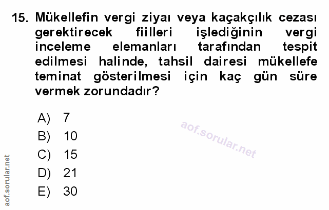 Soru 15
