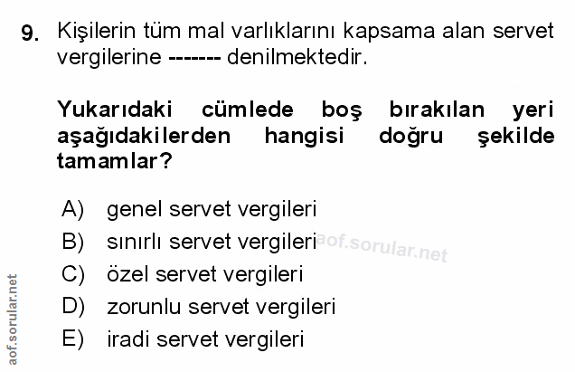 Soru 9