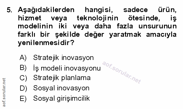 Soru 5