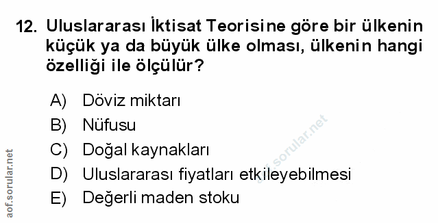 Soru 12