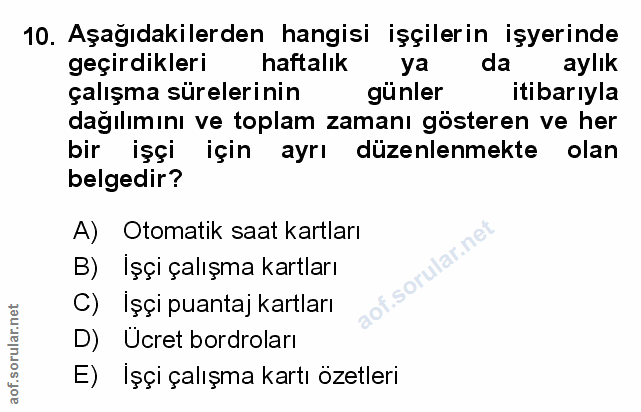 Soru 10