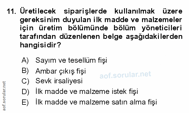Soru 11