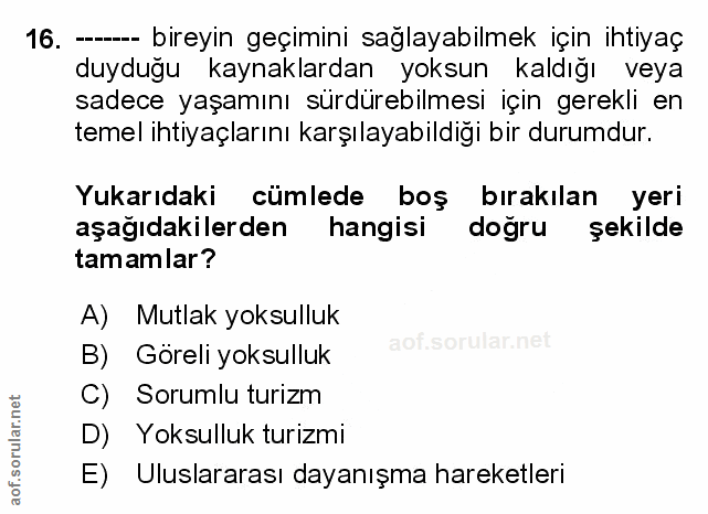 Soru 16