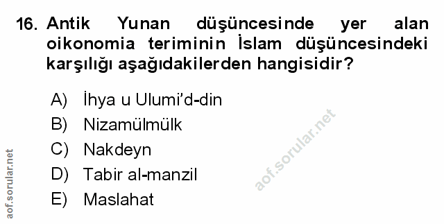 Soru 16