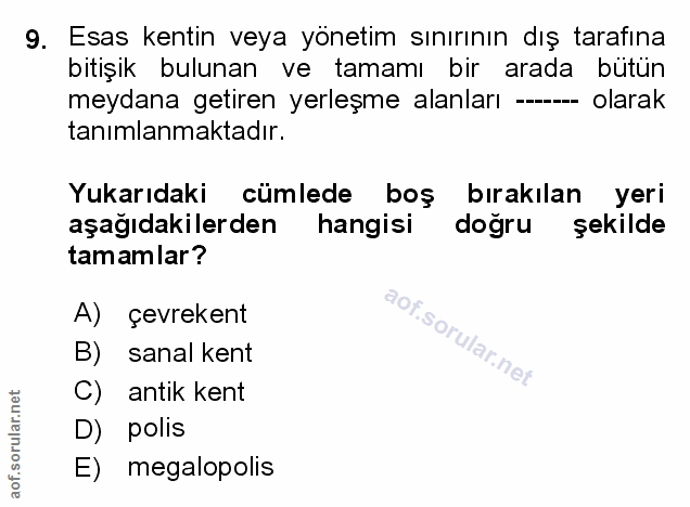 Soru 9