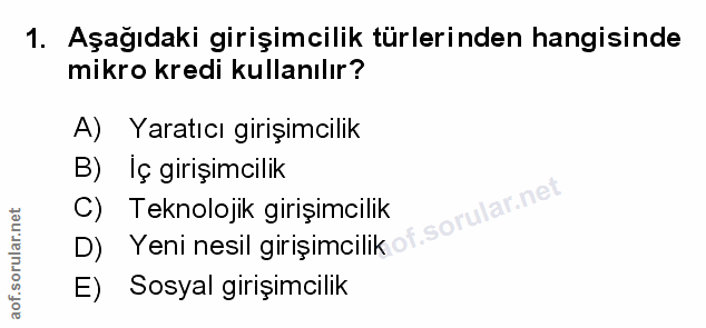 Soru 1