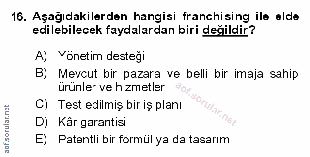 Soru 16