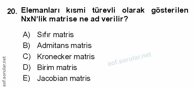 Soru 20