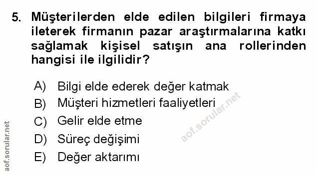 Soru 5