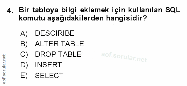 Soru 4