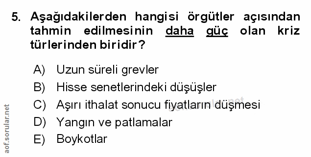 Soru 5