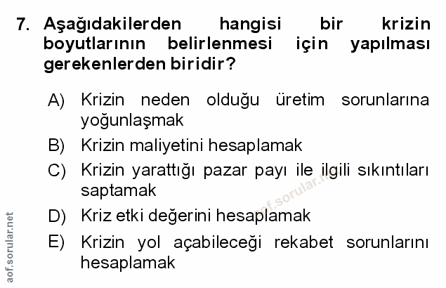 Soru 7