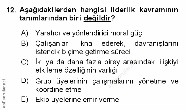 Soru 12
