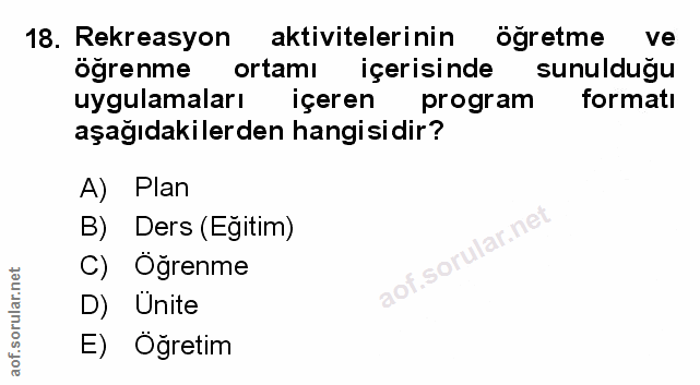 Soru 18