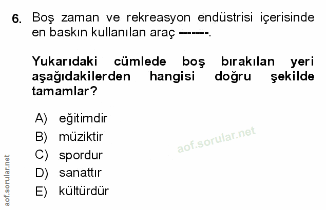 Soru 6