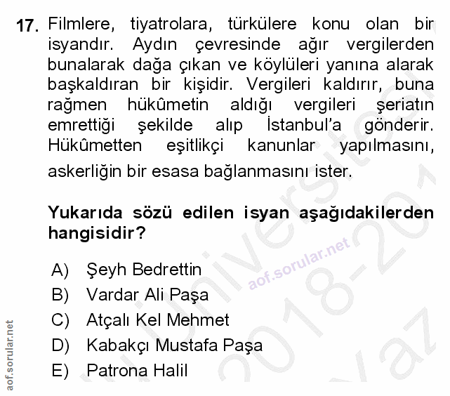 Soru 17