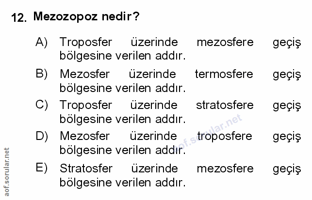 Soru 12