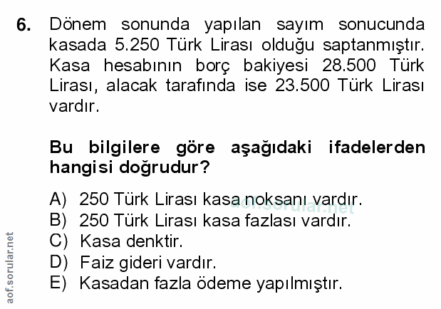 Soru 6
