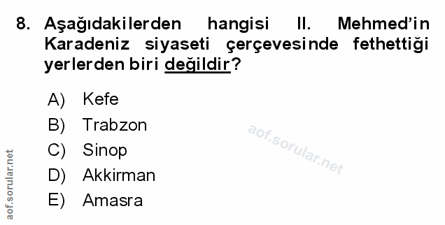 Soru 8