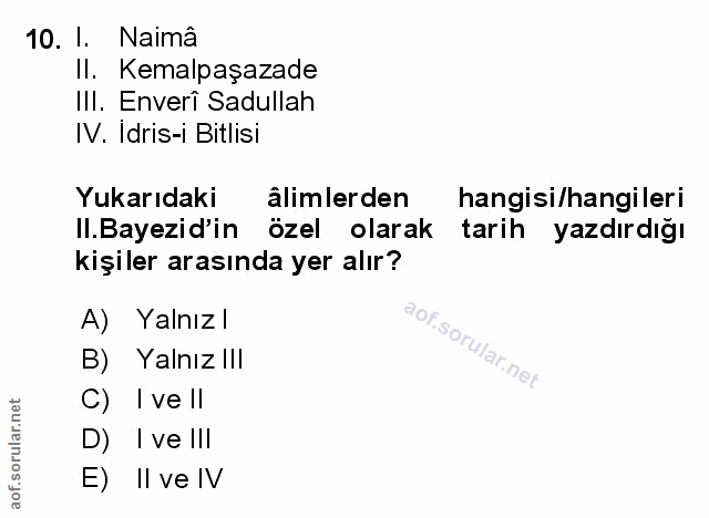 Soru 10