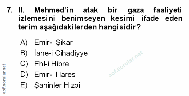 Soru 7