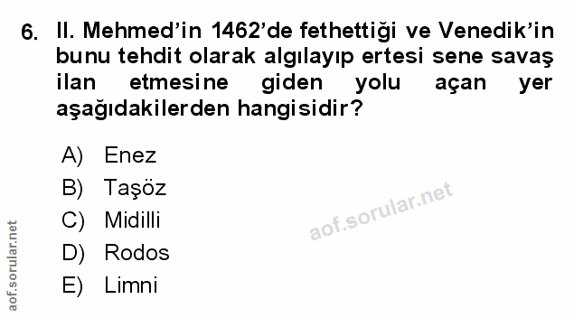 Soru 6