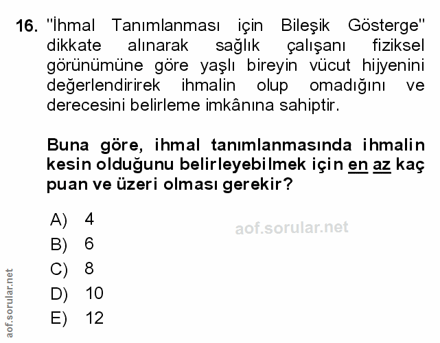 Soru 16
