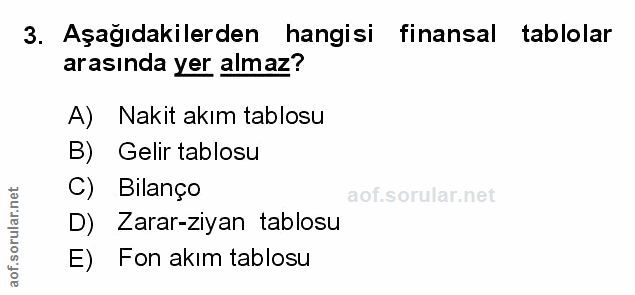 Soru 3