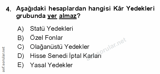 Soru 4