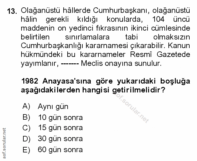 Soru 13