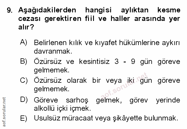 Soru 9