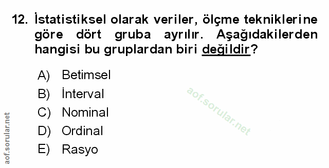 Soru 12