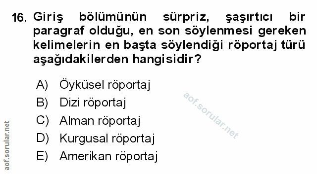 Soru 16