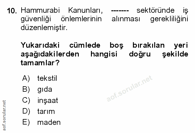Soru 10