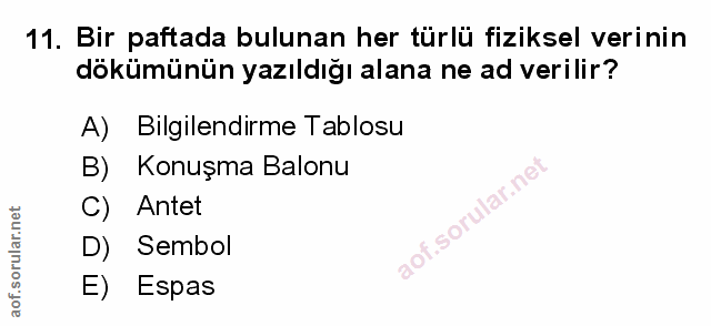 Soru 11
