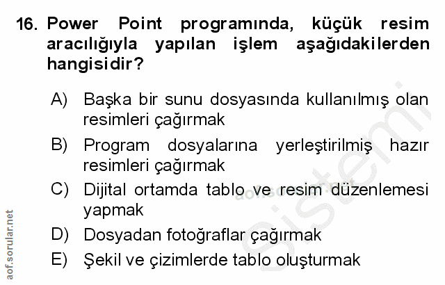 Soru 16