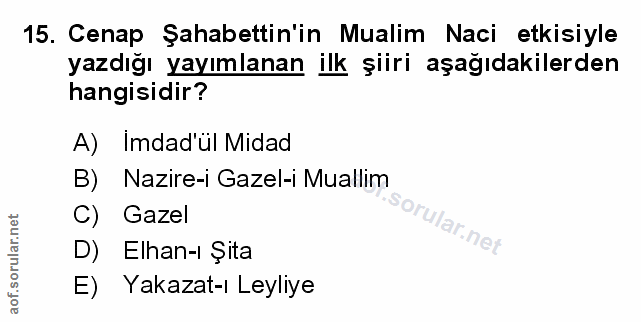 Soru 15