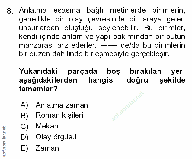 Soru 8