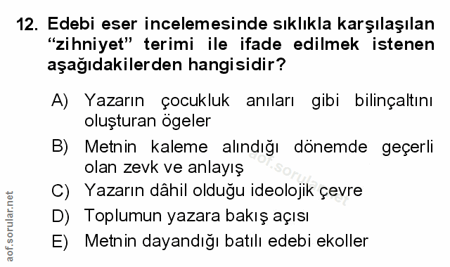 Soru 12