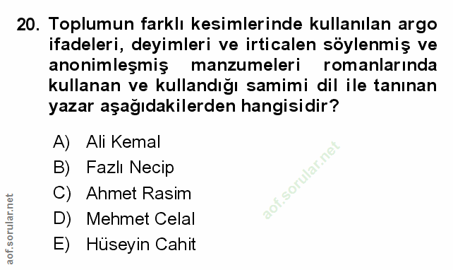 Soru 20